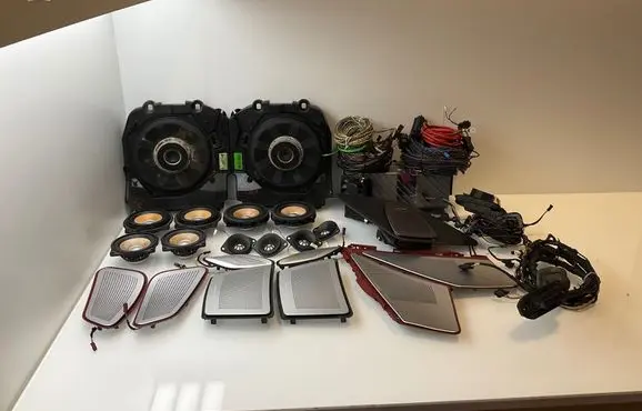 BMW 6 F12 F13 Audio system kit 9268384 9224868 9224870