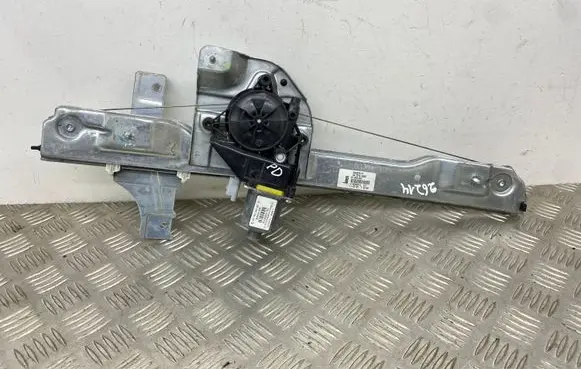 Peugeot 208 Front door window regulator with motor 9674254380