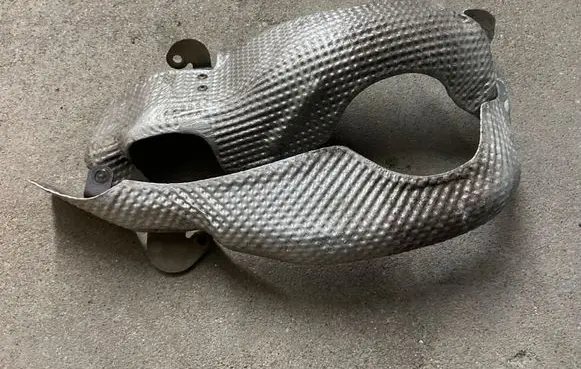 Alfa Romeo Giulia Heat shield in engine bay 