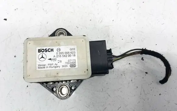 Mercedes-Benz A W169 ESP acceleration yaw rate sensor a2165420018 0265005623