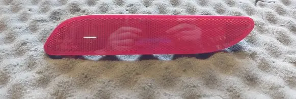 Rear tail light reflector