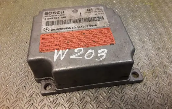 Mercedes-Benz C W203 Airbag control unit/module 2038204585