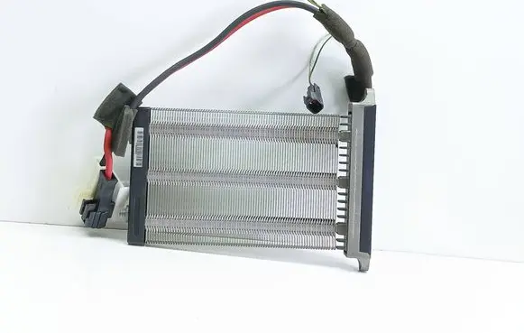 Electric cabin heater radiator