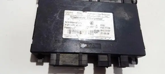 Mercedes-Benz E W211 Other control units/modules A2118704585 05022715