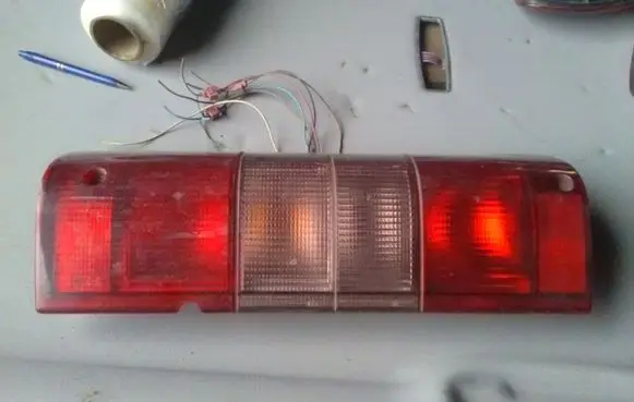 Renault Master II Rear/tail lights 1302999080 337042