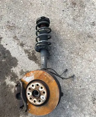 Volkswagen Sharan Front wheel hub spindle knuckle 7N0413031J