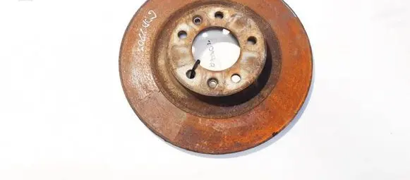 Citroen C5 Rear brake disc neventiliuojamas