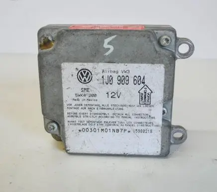 Volkswagen PASSAT B7 USA Airbag control unit/module 1J0909604