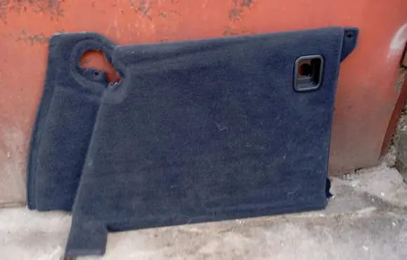 BMW X6 F16 Trunk/boot side trim panel 91904461 4113817 60487981