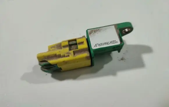 Airbag deployment crash/impact sensor