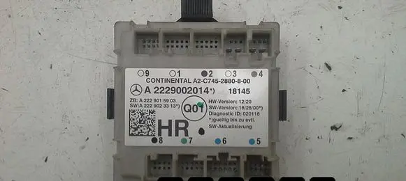 Mercedes-Benz GLC X253 C253 Engine control unit/module 2229002014