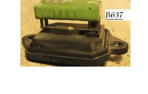 Fiat Tempra Heater blower motor/fan resistor B637
