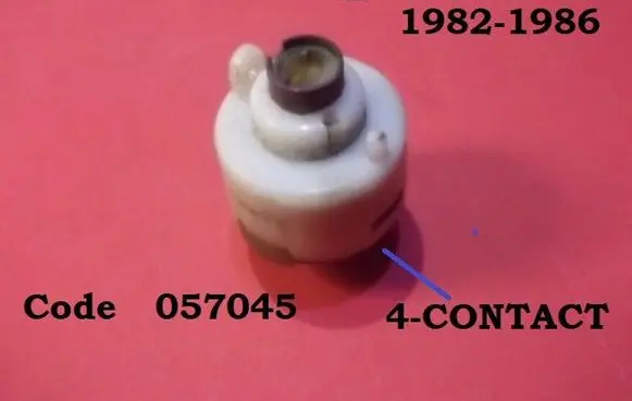 Audi 100 200 5000 C3 Ignition lock contact 057045