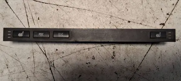 BMW 5 E39 Seat heating switch 03742073 61318373776 110187