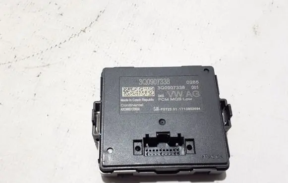 Skoda Octavia Mk3 (5E) Other control units/modules 3Q0907338