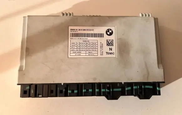 BMW 3 F30 F35 F31 Seat control module 9280913