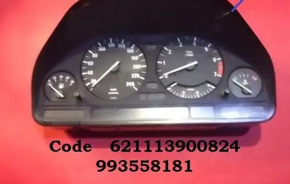 BMW 5 E34 Speedometer (instrument cluster) 621113900824 993558181
