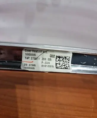 Mercedes-Benz GL X166 Radio/GPS head unit trim A1666801917