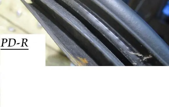 Volvo S70 V70 V70 XC Front door rubber seal