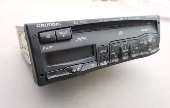 Volkswagen Transporter - Caravelle T4 CD/DVD changer GRUNDING SCD5290RDS GR0945T0109043