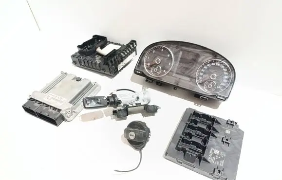 Engine ECU kit and lock set
