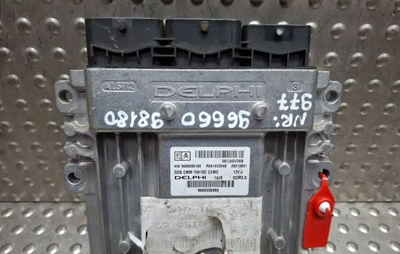 Peugeot 3008 I Engine control unit/module S26282977 9666098180 R0414C004B