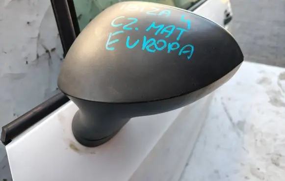 Seat Ibiza IV (6J,6P) Front door electric wing mirror 