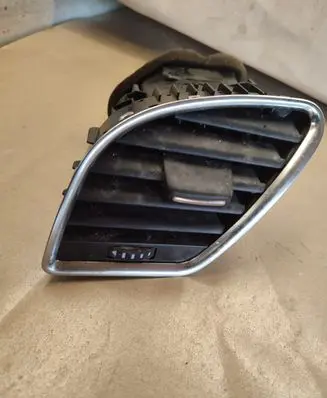 Dashboard air vent grill cover trim