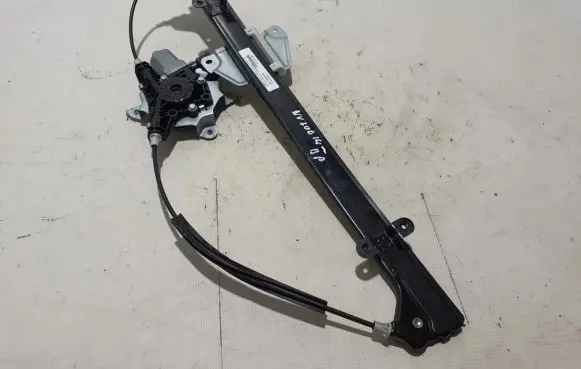 Front window lifting mechanism without motor