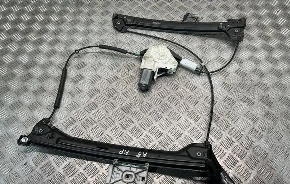 Audi A5 8T 8F Front door window regulator with motor 8T0959801B