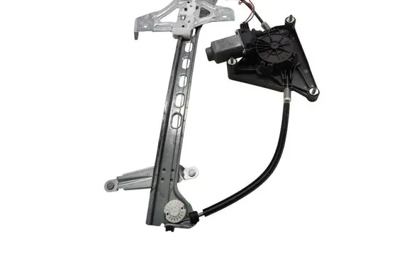 Front door window regulator with motor