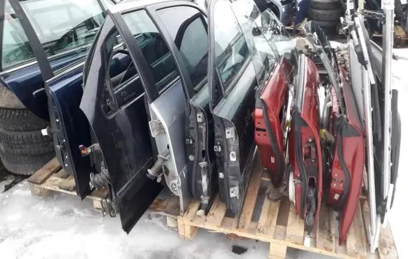 Volvo S80 Front door juodos