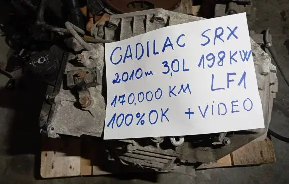 Cadillac SRX Automatic gearbox 610NEK 0NEK 0GC49283