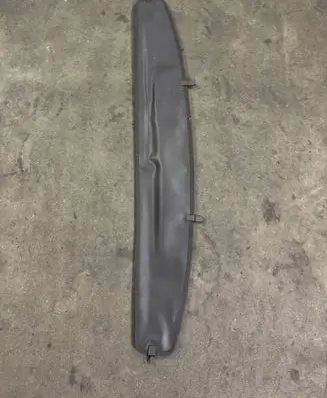 Parcel shelf load cover