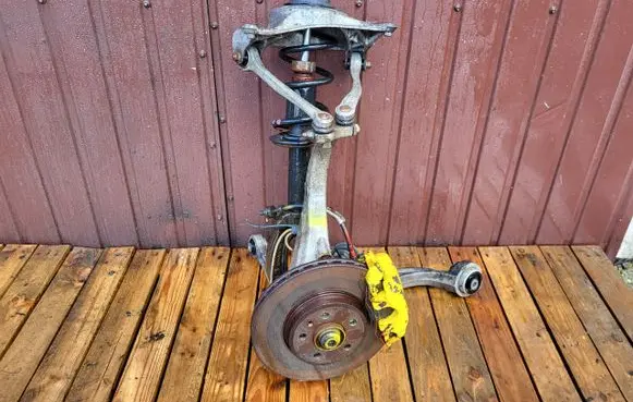 Audi A6 S6 C7 4G Front wheel hub 4G0407241D