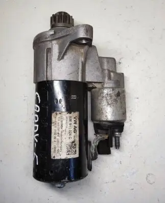 Volkswagen Caddy Starter motor 02E911024C 28062014 0001153005