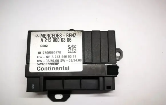 Mercedes-Benz E W212 Fuel injection pump control unit/module A2129000306