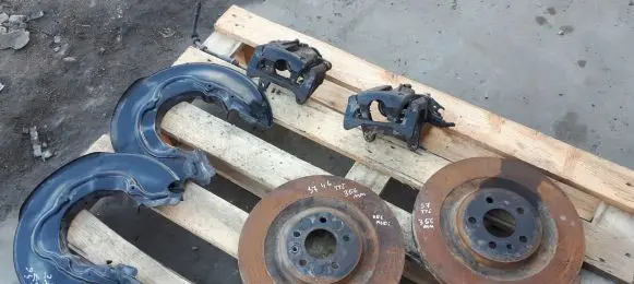 Audi A7 S7 4G Brake discs and calipers set 