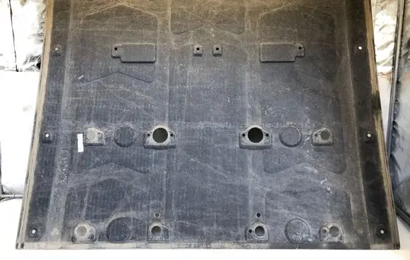 Mercedes-Benz EQS V297 Front bumper skid plate/under tray A7896842000
