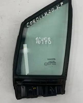 Toyota Corolla E210 E21 Front door vent window glass four-door 43R00098