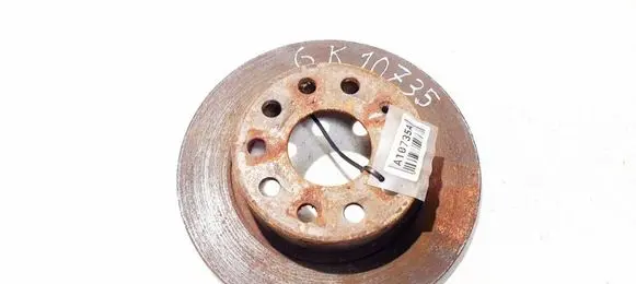 Seat Toledo III (5P) Rear brake disc neventiliuojamas