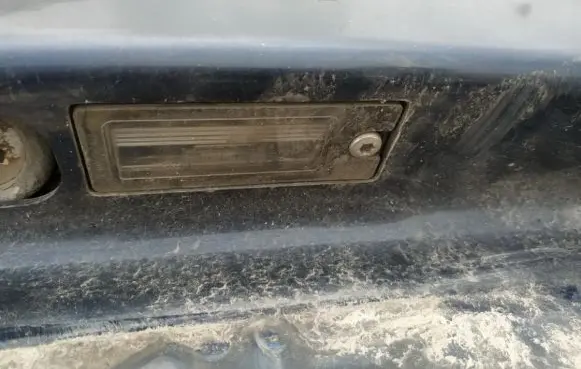 Volvo S80 Number plate light