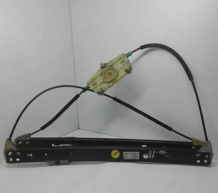 Front window lifting mechanism without motor
