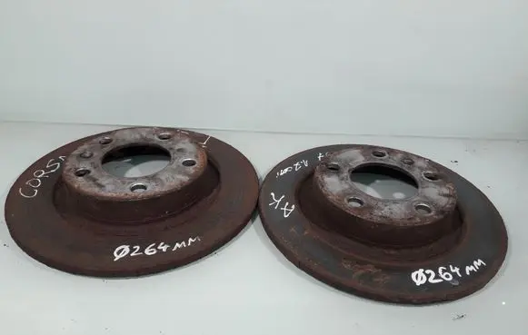 Opel Corsa D Rear brake disc 569418