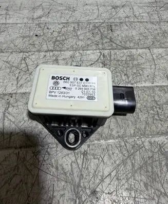 Audi A4 S4 B8 8K ESP acceleration yaw rate sensor 8K0907637C 0265005738