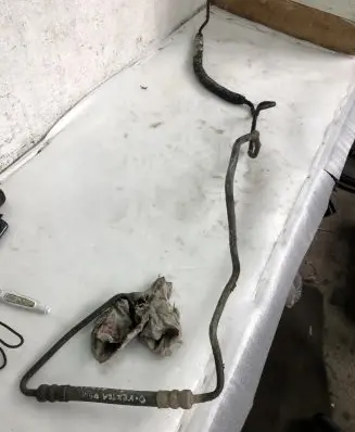 Opel Vectra C Power steering hose/pipe/line