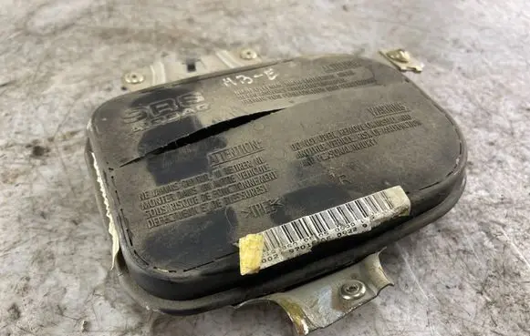 Front door airbag