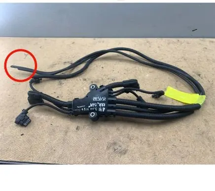 BMW X6 E71 Right interior wiring harness 7575569 7595261 33107595261