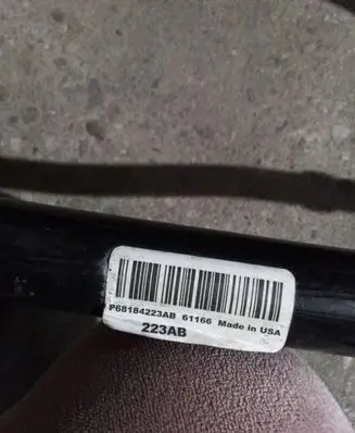 Dodge Challenger Front anti-roll bar/sway bar P68184223AB 223AB