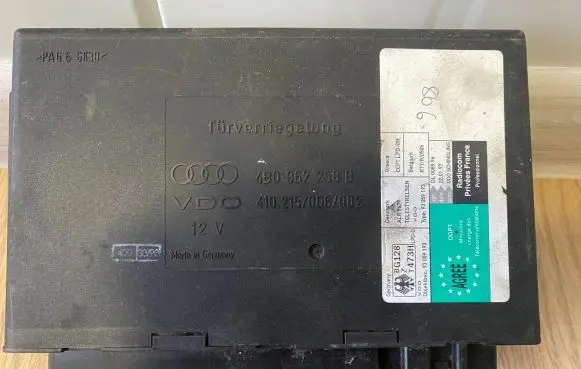 Audi A6 S6 C5 4B Comfort/convenience module 4B0962258B 410215006002